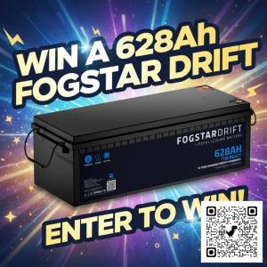 WIN a FOGSTAR DRIFT 628Ah Lithium Battery